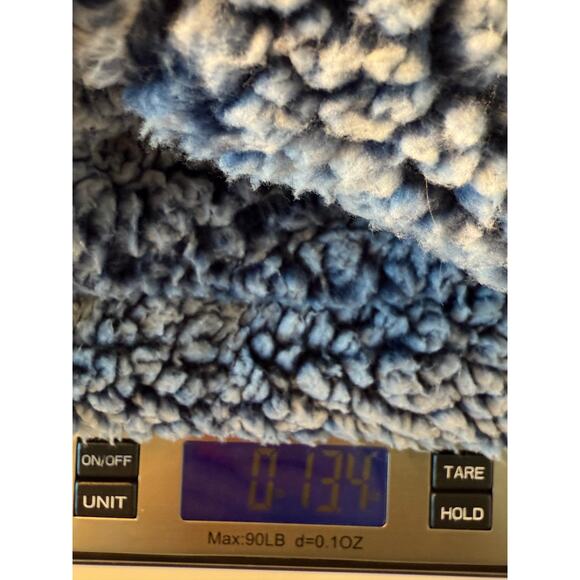 Boxercraft Sherpa Fleece Pullover 1/4 Zip Blue Cozy Winter Jacket Size M - Picture 7 of 7